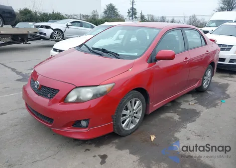 2010 Toyota Corolla S from USA, damaged, VIN 2T1BU4EE2AC517526